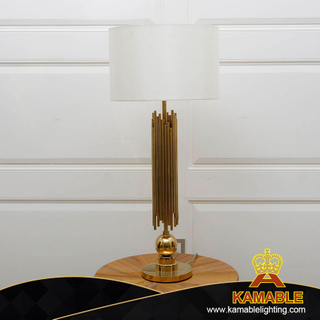 Внутренний светильник в форме линии в декоративном стиле из золотого металла (KA524-T)