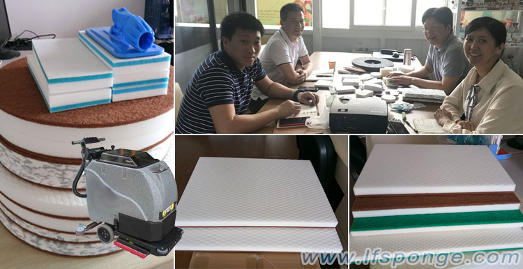 Floor cleaning machine customers vist life nano news center