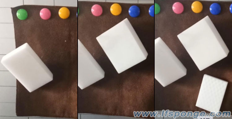 Amazing for Melamine spnoge absorbed by the towel more details on lfsponge