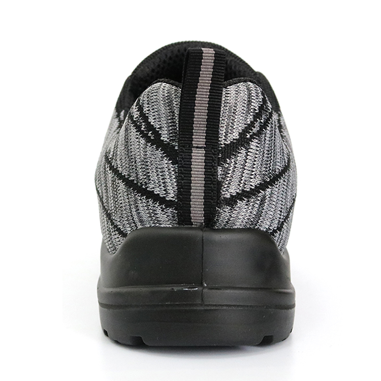 SU022 PU injection plastic toe cap kevlar insole sport safety shoes