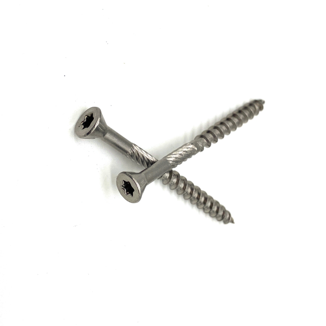 Tornillos de cabeza de ajuste de acero inoxidable 304 316L para tornillos autorroscantes para madera