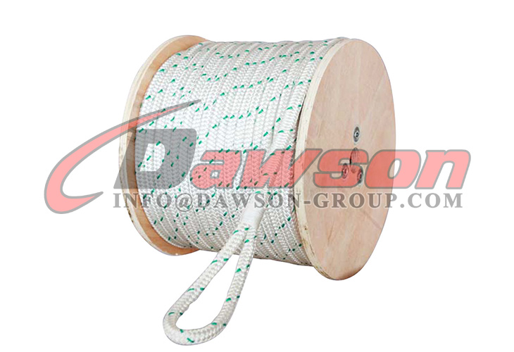 Cable de poli&eacute;ster trenzado doble que tira de la cuerda Cuerda de fibra de poli&eacute;ster de alta tenacidad y bajo estiramiento - Dawson Group Ltd. - Fabricante, proveedor de China