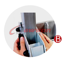 Accesorios opcionales P&oacute;rtico de portal plegable tipo DSPRG de 250 kg-1000 kg, p&oacute;rtico port&aacute;til plegable de aleaci&oacute;n de aluminio, gr&uacute;as de p&oacute;rtico - Dawson Group Ltd. - Fabricante, proveedor y f&aacute;brica de China