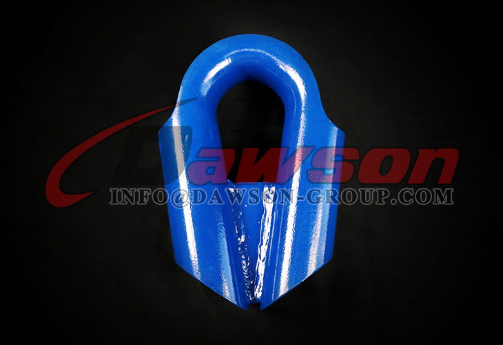 Dedal de tubo tubular con dedales de guindaleza tipo inclinaci&oacute;n con refuerzo adecuados para cuerdas de fibra - Dawson Group Ltd. - Fabricante de China