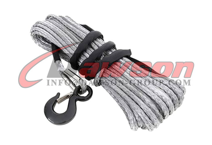 Cuerda de cabrestante sint&eacute;tica HMPE, cuerda trenzada de UHMWPE de 12 hebras, cuerda de recuperaci&oacute;n - Dawson Group Ltd. - Fabricante de China