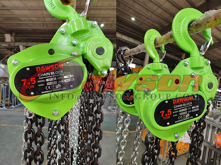 Bloco de corrente DSVD 7.5T, talha de corrente para i&ccedil;amento de constru&ccedil;&atilde;o - Dawson Group Ltd. - Fabricante, f&aacute;brica na China