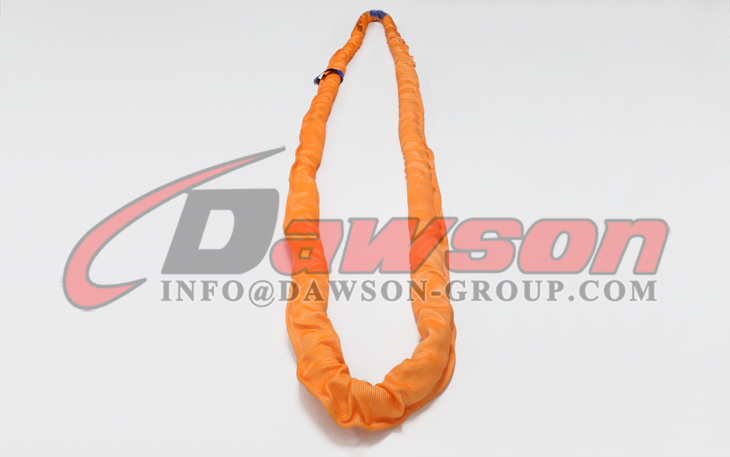 Eslingas redondas de poli&eacute;ster WLL 20T, eslingas de elevaci&oacute;n, eslingas redondas de servicio pesado, eslingas redondas sin fin - Dawson Group Ltd. - fabricante, proveedor, f&aacute;brica de China