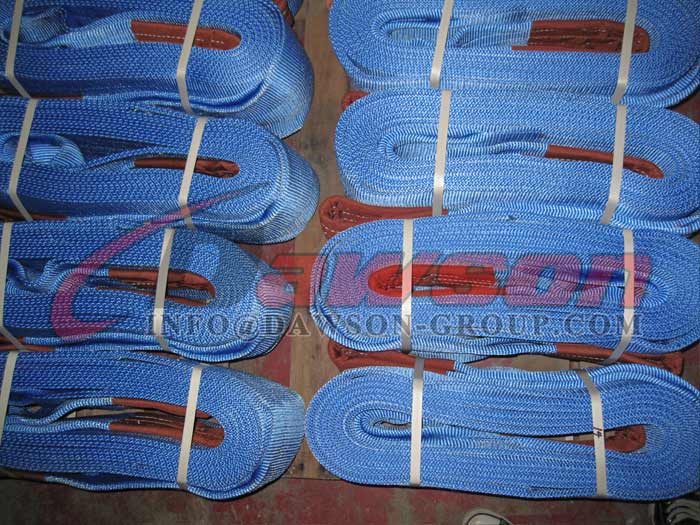 Eslingas de correas de poli&eacute;ster WLL de 16 toneladas - Eslingas de elevaci&oacute;n - Dawson Group Ltd. - Fabricante, f&aacute;brica de China
