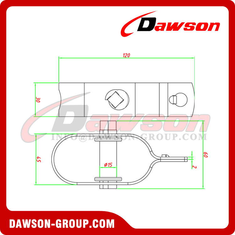 Tensor de cable de alambre de 120 mm, colador de cerca - Dawson Group Ltd. - Fabricante, proveedor de China