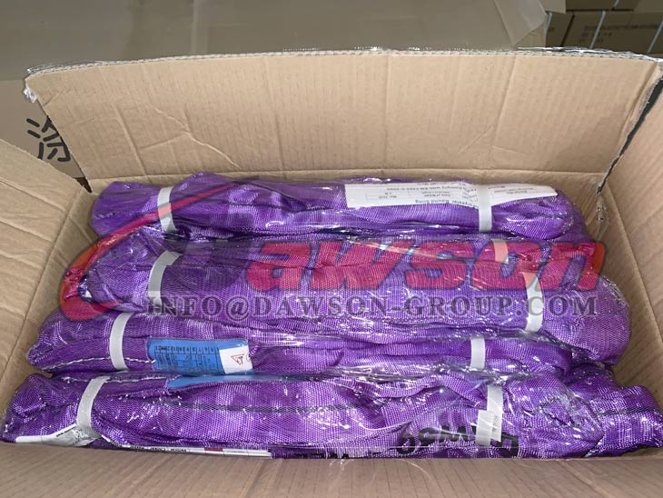 Eslingas redondas de poli&eacute;ster WLL 1T - Dawson Group Ltd. - Proveedor, fabricante, f&aacute;brica de China