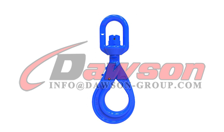 DS1007 G100 Gancho girat&oacute;rio de travamento autom&aacute;tico tipo europeu para eslingas de corrente de eleva&ccedil;&atilde;o de guindaste - Dawson Group Ltd. - Fornecedor, fabricante, f&aacute;brica na China