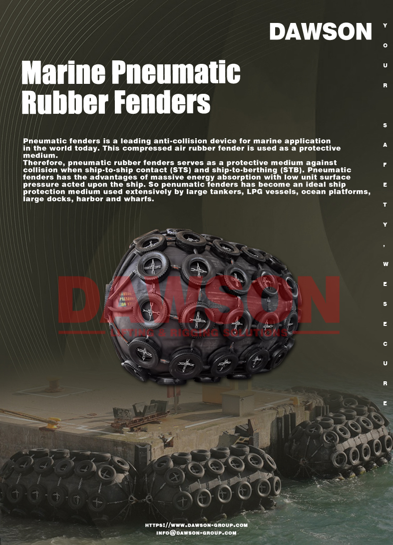 Defensas de caucho neum&aacute;ticas marinas - Dawson Group Ltd. - Fabricante, proveedor y f&aacute;brica de China
