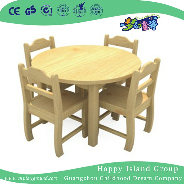 幼儿园小型儿童木圆桌(19A4402)