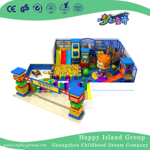 Kommerzielle Cartoon-Kinder spielen kleinen Indoor-Spielplatz (TQ-200402)