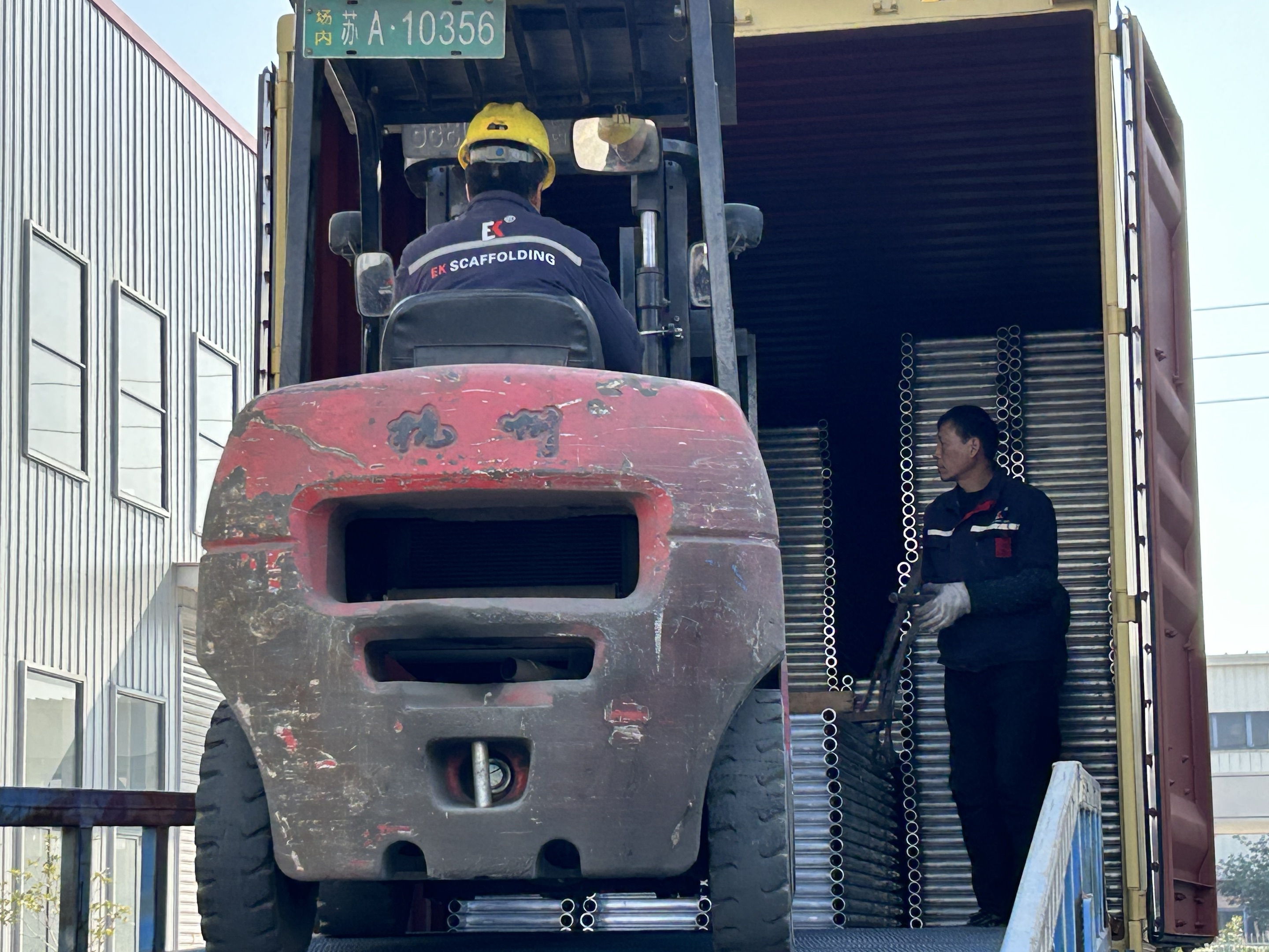 de vigas de celos&iacute;a de andamio 