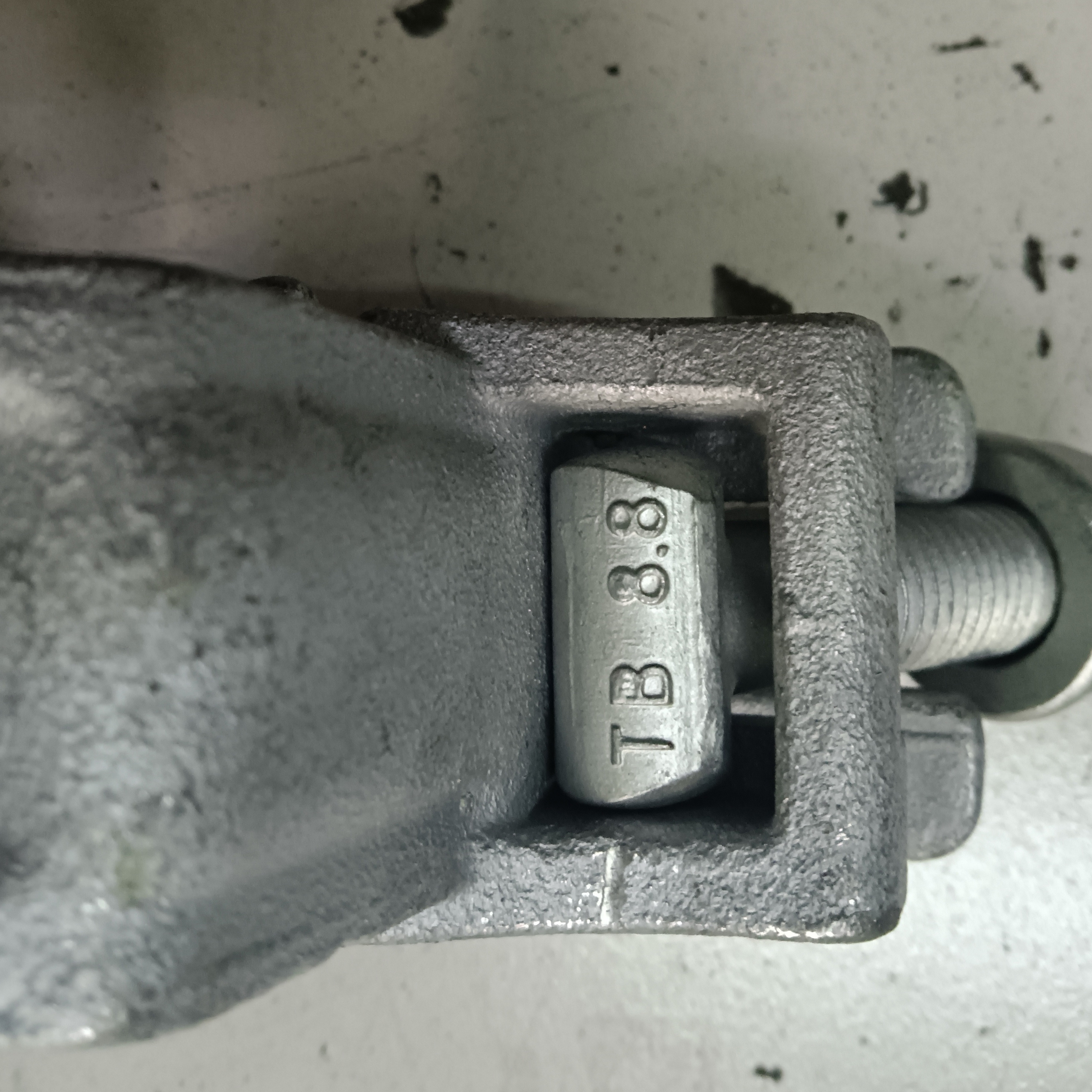 Acoplador de anillo Abrazadera de andamio de forma especial