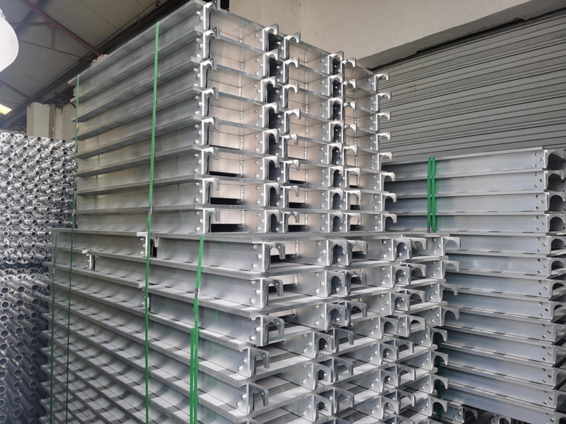 tablones de andamio de aluminio