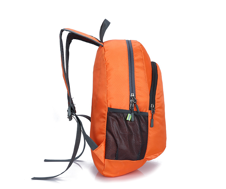 Folder Ripstop Polyester Backpack Bag Polyester Lightweight Folding ...