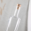 Clear Finish Liqueur Glass Bottle With Special Design