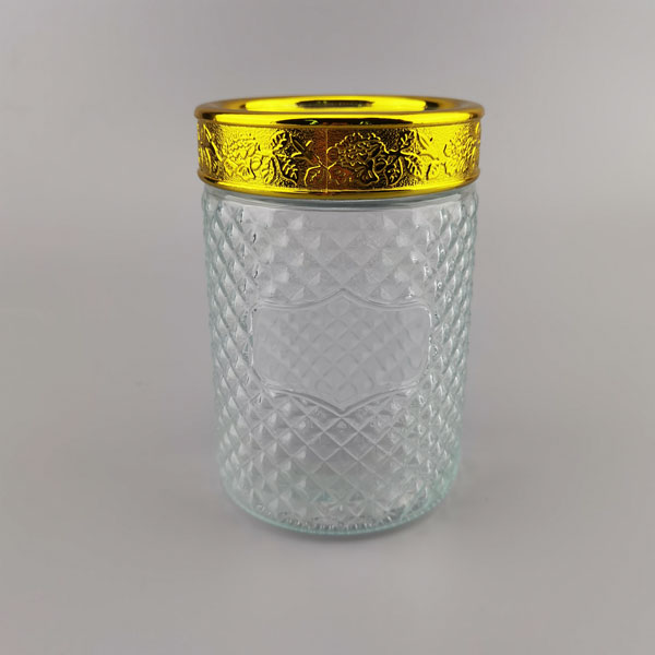 Large Packing Glass Food Jar