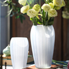 Hot Selling Lantern Shaped Frosted Glass Vase for The Art of Inserting Flowers 