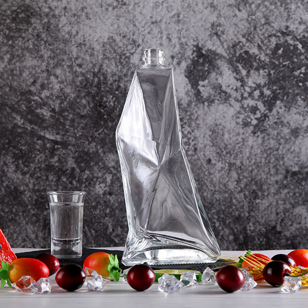  500ml Alcohol Bottles Vodka Glass Bottle 