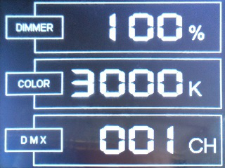 Las luces LED de temperatura de color ajustable 