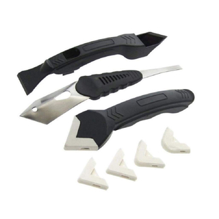 Silicone Scraper Set 3pcs Silicone Scraper Caulking Grouting Tool Sealant Finishing Cleaning Kit Set Sealant Spatula