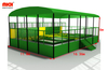 Parque de trampolim de alto desempenho ao ar livre personalizado