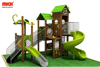 WPC -Serie öffentliche Gebiet Kinder im Freien Spielplatz im Freien