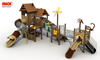 WPC Serisi Ağaç Evi Temalı Toddler Dış Mekan Etkinlik Oyunları