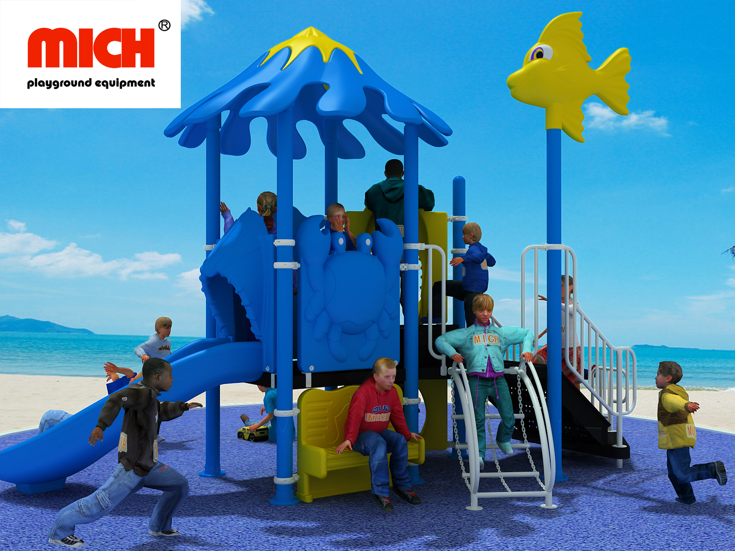 Equipamentos de playground ao ar livre para crianças à venda