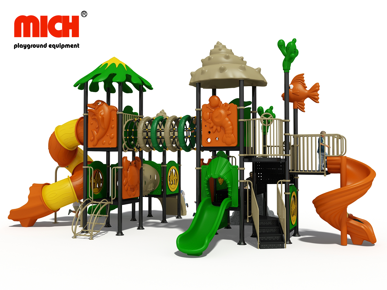 Equipamento de playground ao ar livre para crianças da creche para venda