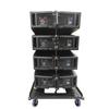 HDL30A Double 10 pouces 2 voies de ligne bi-amplifiée active Tableau de tournée léger