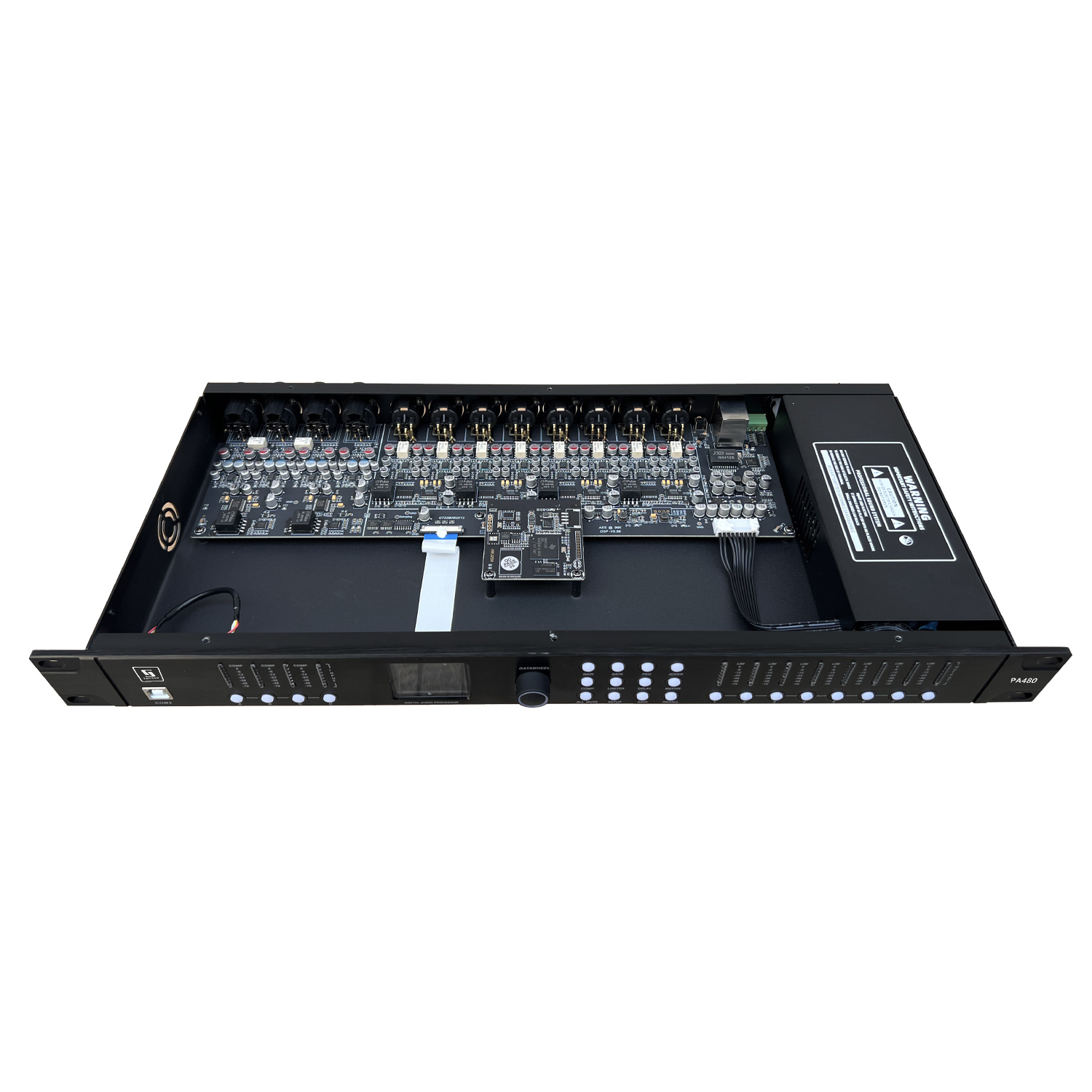 PA480 4 en 8 Out Processor de audio digital con FIR