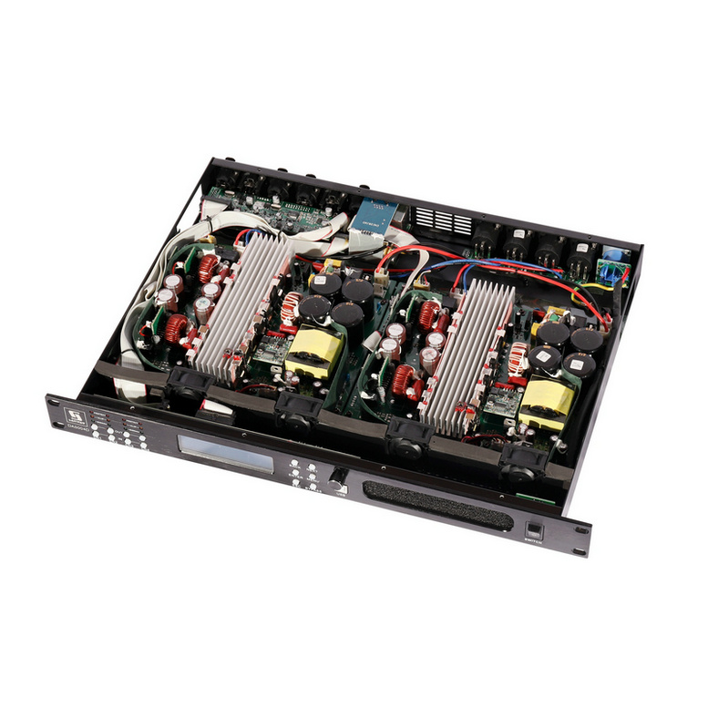 DA5004D 3600W 1U Clase D DSP PA Amplificador de alimentación de audio