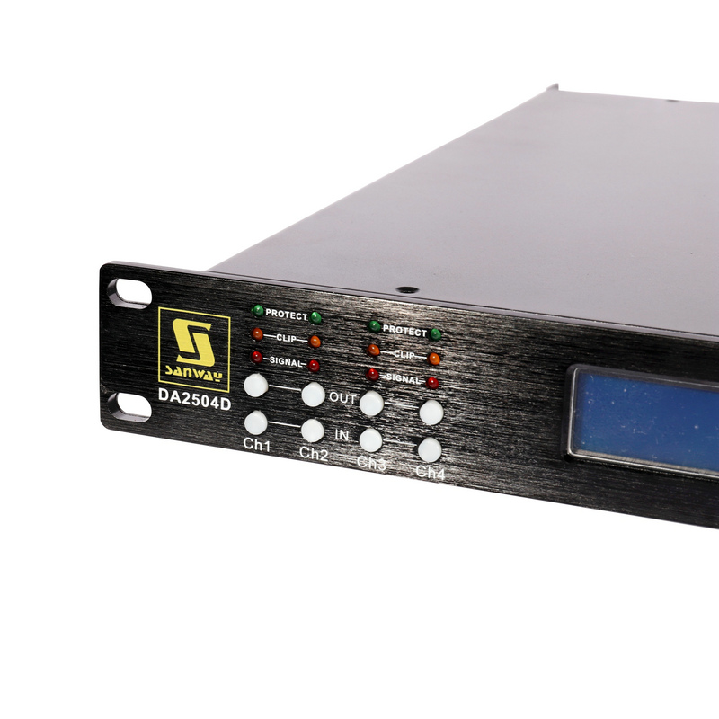 DA2504D 1U 4 Channel Class D Digital DSP Power Amplificateur pour Home Theatre