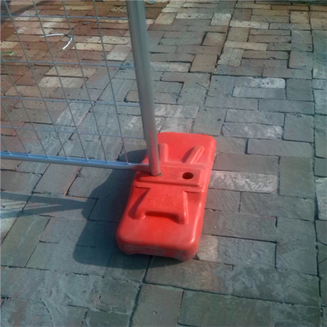 Temporary fence base,HDG temporary fence feet,plastic feet,Block Feet