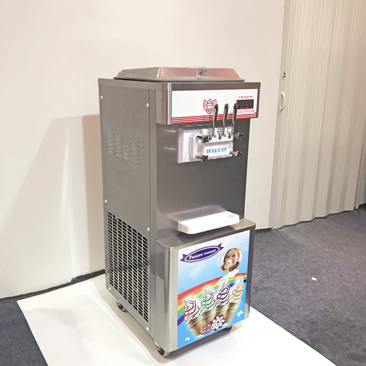 Wellcooling Italian 3 Phase 3kw Soft Serve Ice Cream Making Machine