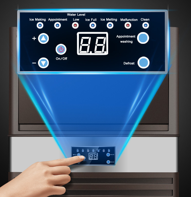 Commercial Restaurant Cube Ice Making Machine