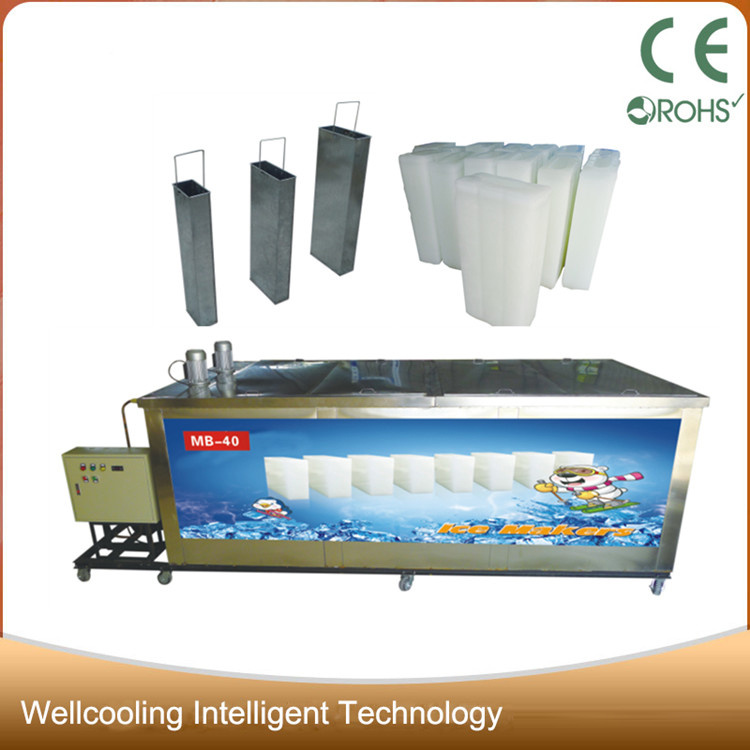 Customized 4 Tons Container Brick Block Ice Machine Plant