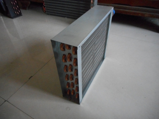 Evaporador de condensador de refrigeração e ar condicionado com tubo de cobre