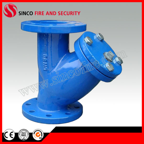 Cast Iron Body Pn16 Flanged End Y Strainer