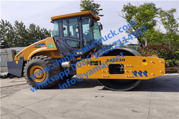 Customer order XCMG 22ton road roller model XS223H
