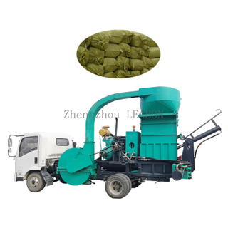 Self-Propelled Mobile Straw Corn Grass Silage Crusher and Baler