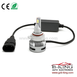 9-30V 40W 5000lm 9012 HIR2 compact car LED headlight bulb (for projector lens )