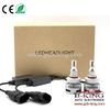 9-30V 80W 10000lm compact HB3(9005) HB4(9006) car LED headlight bulb for projector lens 