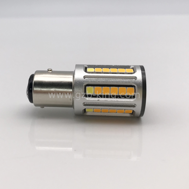 BA15D BAY15D 1157 Dual Color 3030 41SMD canbus switchback LED light bulb 