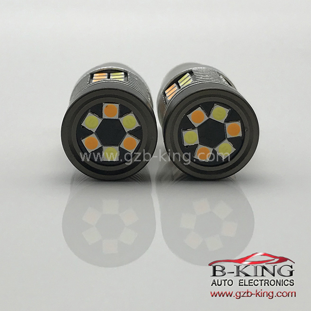 9-30V 1157 Dual Color 3030 30SMD LED Turn Signal Light