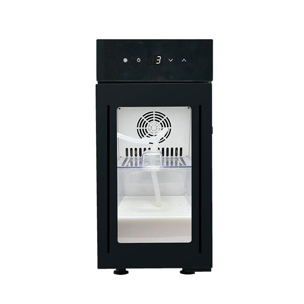 BR9CN Enfriador de leche con puerta de vidrio de 9L | Refrigerador de leche comercial de 0-4 °C